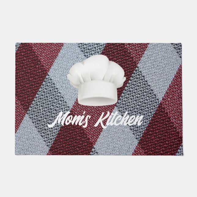 Mom's Kitchen Floor Mat | Kitchen Decorations (Front)