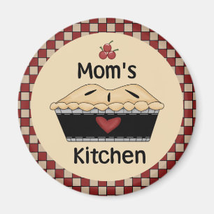 Mom's Kitchen Fridge Magnet