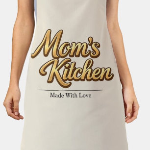 Mom's Kitchen Personalized Apron