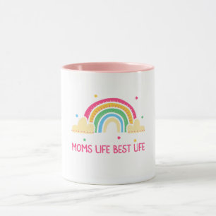 moms life best life funny coffee mug for moms.