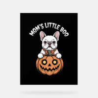 Mom's Little Boo French Bulldog Hallowen