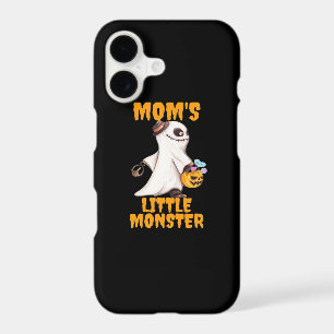 Moms Little Boo Monster Funny Graphic