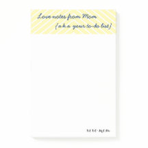 Mom's Love Notes | Your To Do List Reminders
