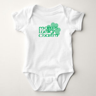 Mom's Lucky Charm Baby Bodysuit
