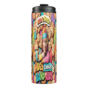 Mom's Magic Hugs, Cookies & Band-Aids Thermal Tumbler