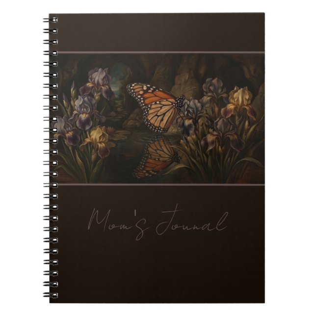 Mom's Monarch Butterfly Notebook (Front)