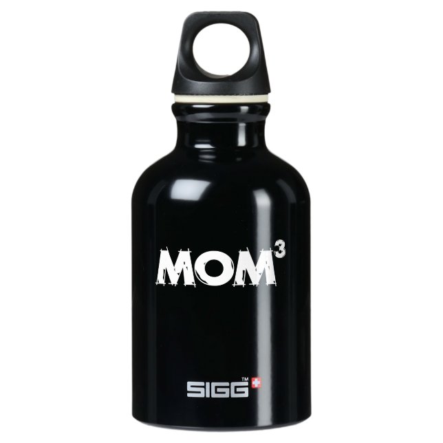 Moms of 3 water bottle (Front)