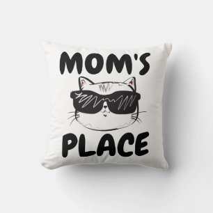 MOM'S PLACE CAT PILLOW