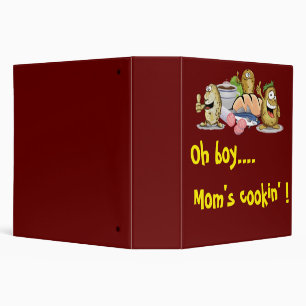 Mom's Recipe Book Binder