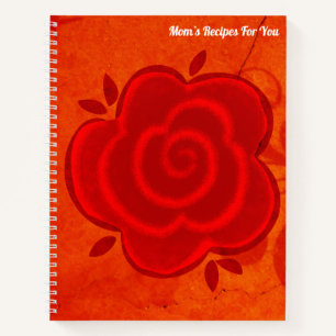 Mom's Recipes Spiral Notebook