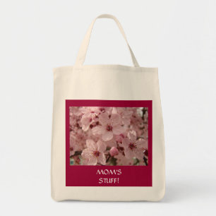 MOM'S STUFF! Tote Bags gifts Pink Blossoms