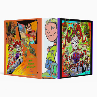 Mom's Sunday Breakfast BINDER with book cover art