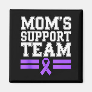Mom's support team family lupus awareness sle magnet
