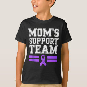 Mom's support team family lupus awareness sle T-Shirt