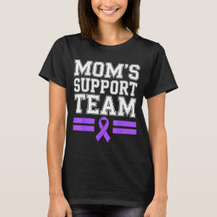 Mom's support team family lupus awareness sle T-Shirt
