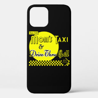 Moms Taxi and Drive-Thru Grill Retro iPhone Case