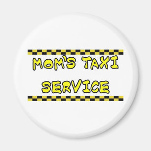 MOMS TAXI SERVICE MAGNET