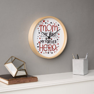 Mom's Timeless Love Clock