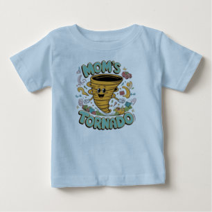 "Mom's tornado" Baby tee