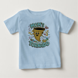 "Mom's tornado" Baby tee