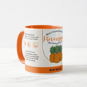 Mom's World Class Pineapple Love Jam Mug