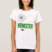 Momster Green Dripping Font Spider Web