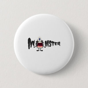 Momster Halloween   2 Inch Round Button