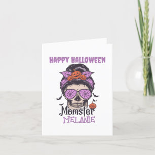 Momster Halloween Gift for Mom Holiday Card