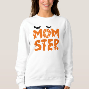 Momster Halloween Mom  Sweatshirt