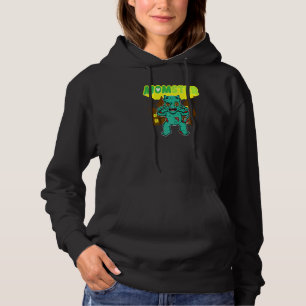Momster Monster Mom Scary Halloween Mommy Creepy C Hoodie