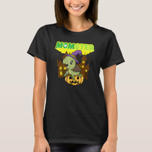 Momster Monster Mom Scary Halloween Mommy Creepy C T-Shirt