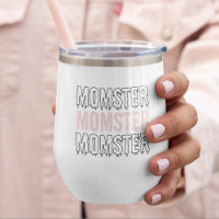 "Momster Pink Halloween mignon Et Éffrayant