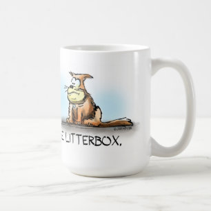 Mon 401K est dans la tasse de café de Litterbox