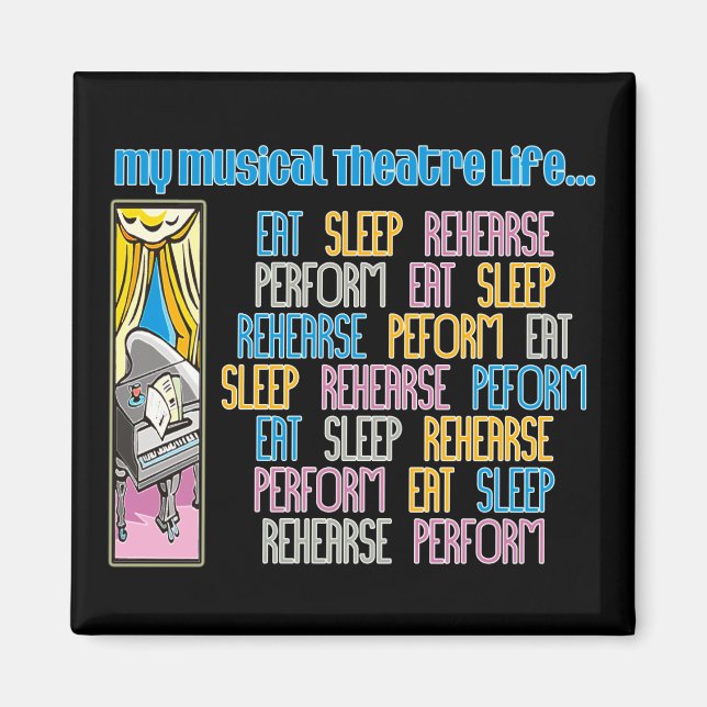 Mon aimant de vie musicale (Devant)