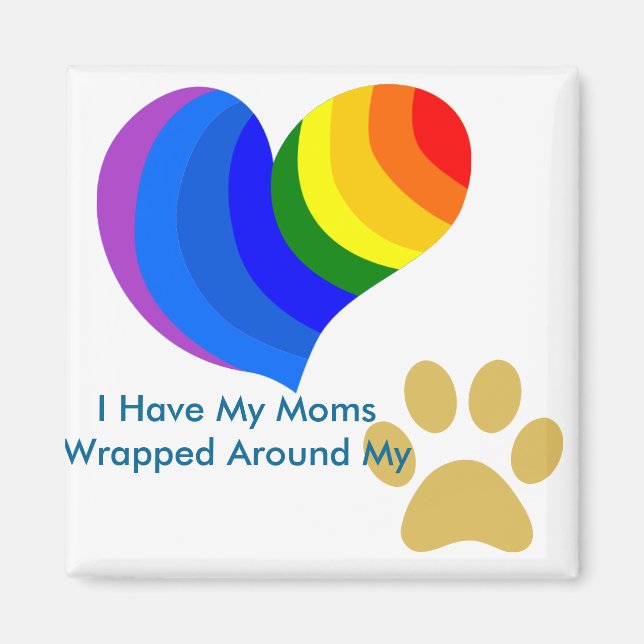 Mon aimant PAW Moms (Devant)