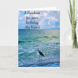 *MON AMI* ANNIVERSAIRE RAINBOW POUR VOUS ! CARTE