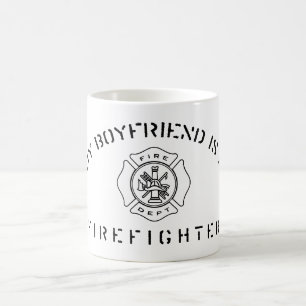 Mon ami est une tasse de sapeur-pompier