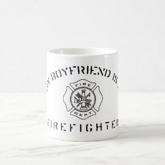 Mon ami est une tasse de sapeur-pompier