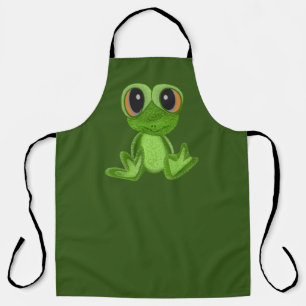 Mon ami grenouille verte tablier