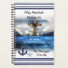 Mon Ancre détient un planificateur d'entreprise ar