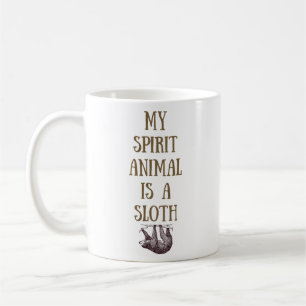Mon animal d'esprit est une tasse de paresse