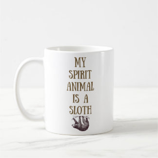 Mon animal d'esprit est une tasse de paresse