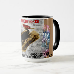 "Mon animal spirituel" Tasse à café pic-bois