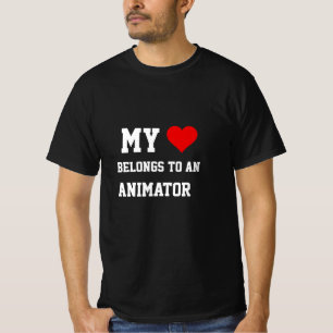 Mon Appartenance À Un T-shirt Animateur
