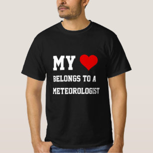 Mon Appartenance À Un T-Shirt Météorologue