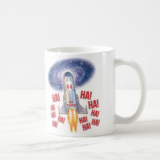 Mon arrière - plan de blanc de tasse de Meme de