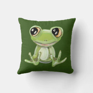 Mon Autre Ami De Grenouille Verte Lance Oreiller