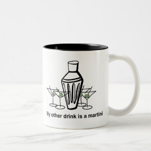 Mon autre boisson est un martini - tasse