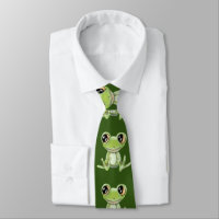 Mon autre Cravate ami de grenouille verte