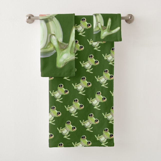 Mon autre ensemble de serviettes de bain pour ami  (En situation)